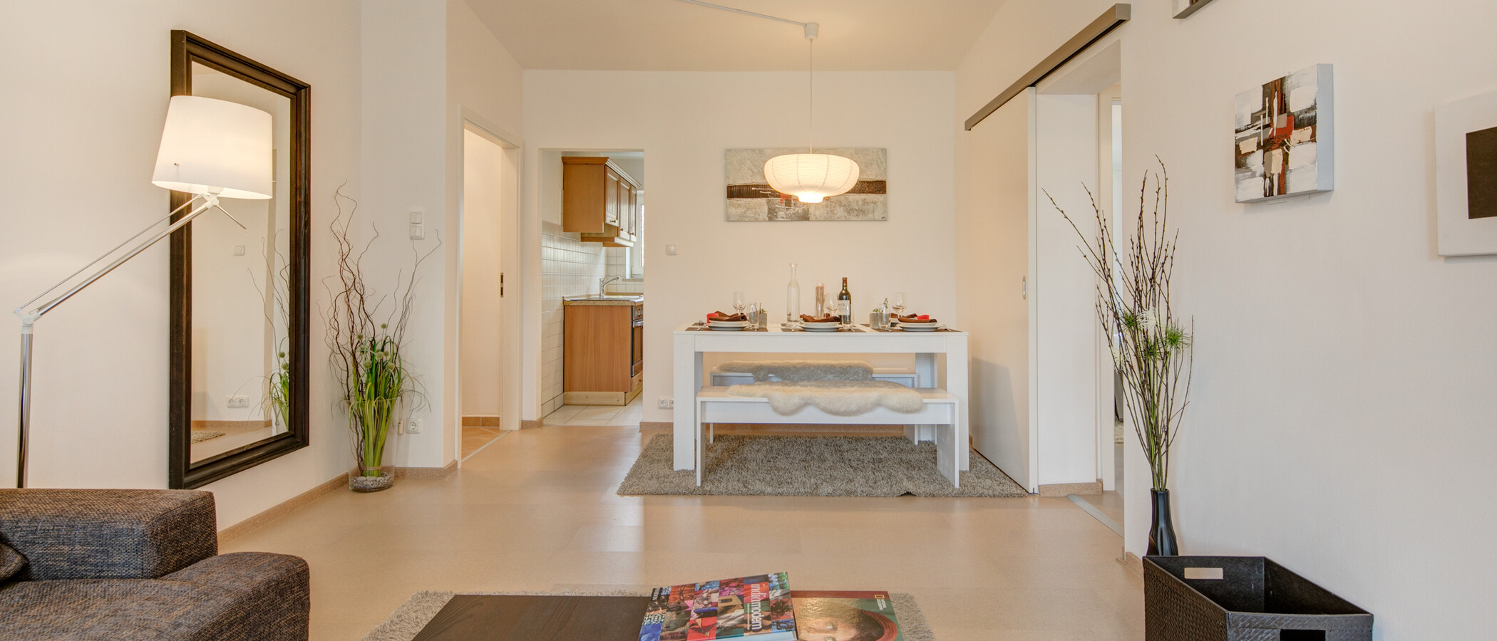 apartamento München Parkstadt Bogenhausen 03 salón 10517