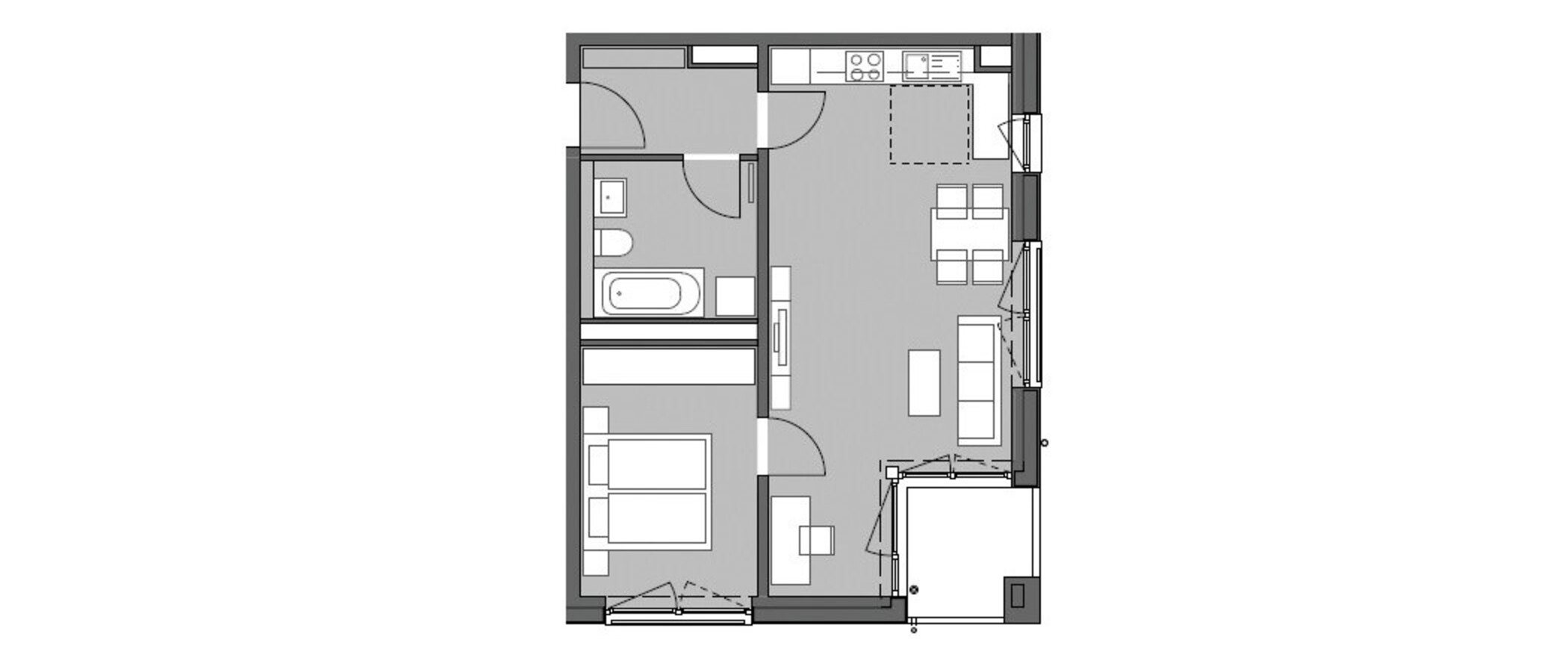 apartamento München Am Hart 01 plano 10520