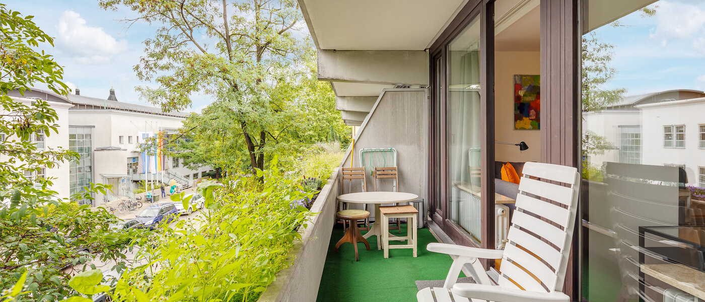 apartamento München Nymphenburg 02 balcón 10522
