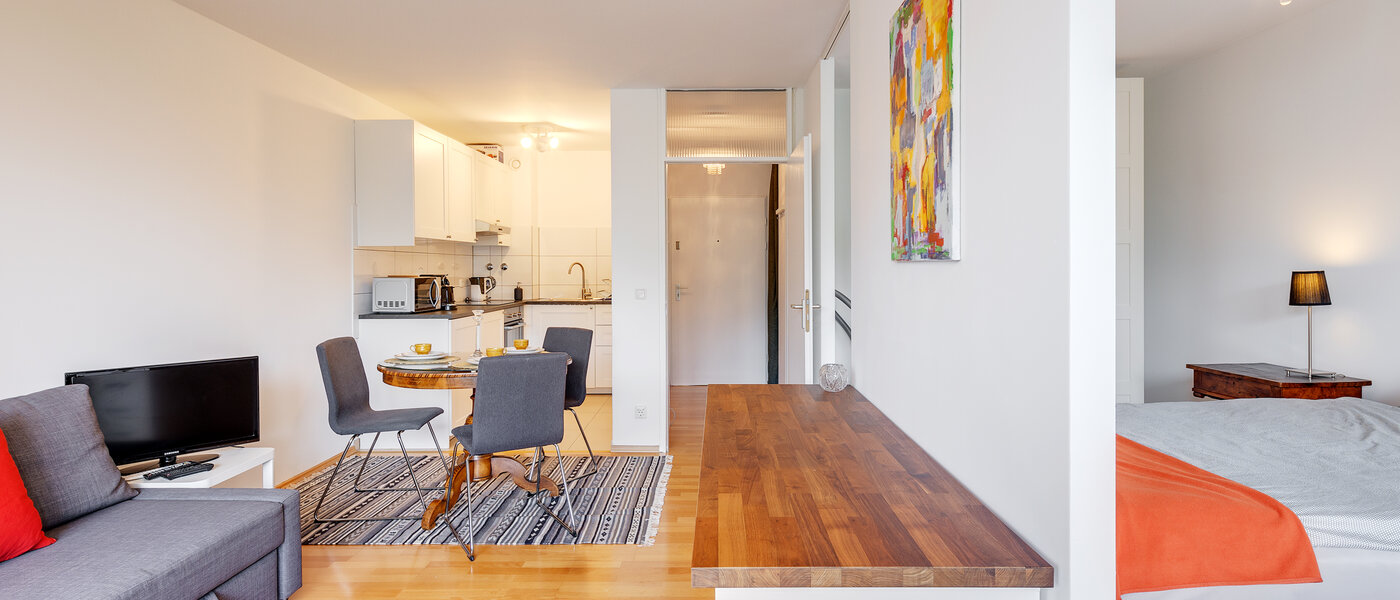 apartamento München Nymphenburg 03 zona de día  10522