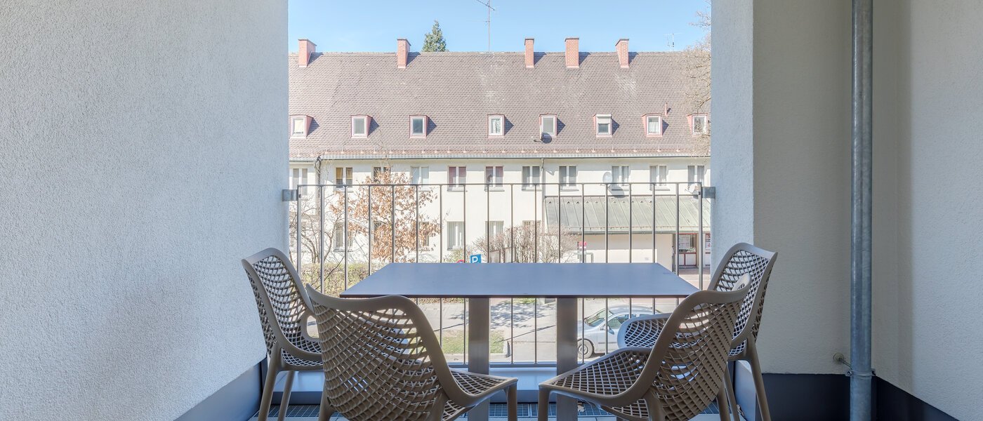 apartamento München Am Hart 01 balcón 10529
