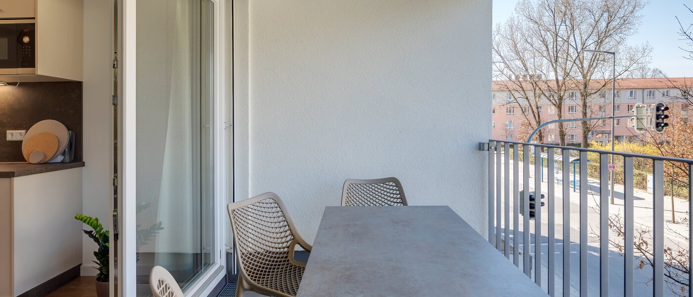 apartamento München Am Hart 03 balcón 10529