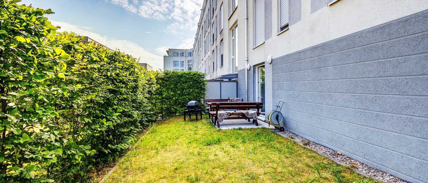 apartamento München Messestadt Riem 01 jardín 10535