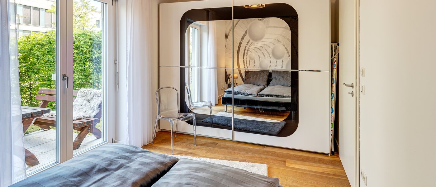 apartamento München Messestadt Riem 02 dormitorio 10535