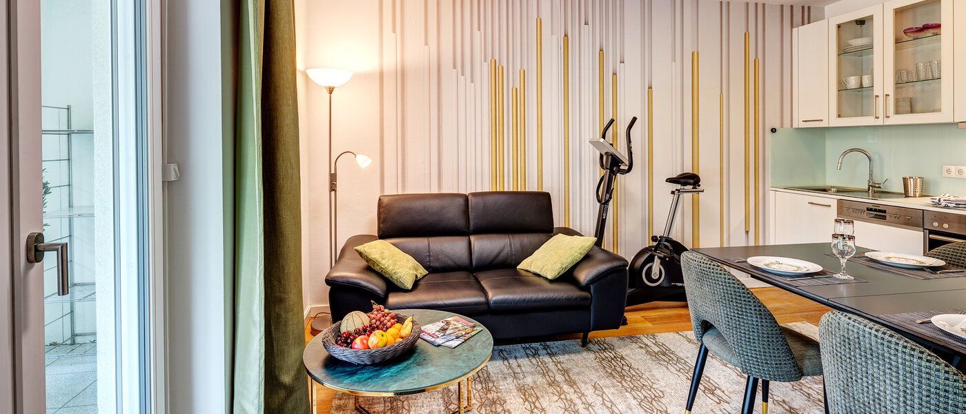 apartamento München Messestadt Riem 02 zona de día  10535