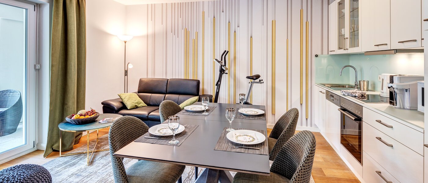 apartamento München Messestadt Riem 03 zona de día  10535