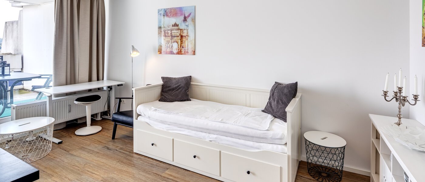 apartamento München Olympiadorf 01 zona de dormir 10579