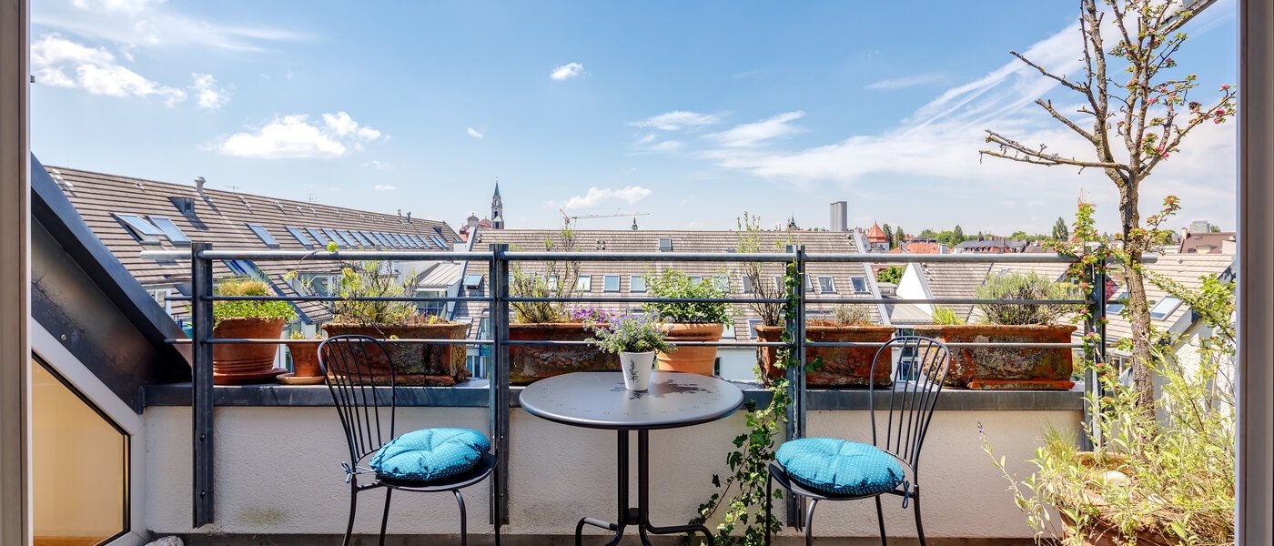 dúplex München Sendling 02 terraza 10582