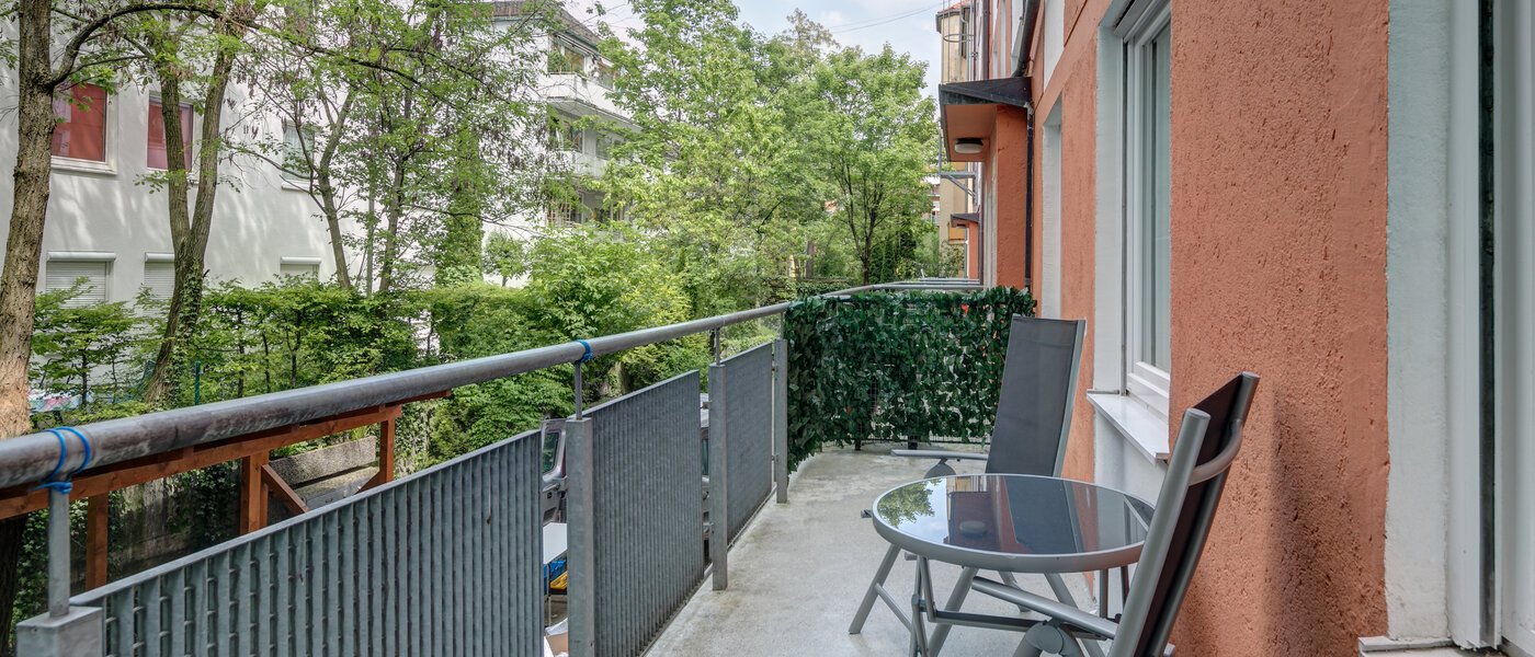 apartamento München Westend 02 balcón 10583