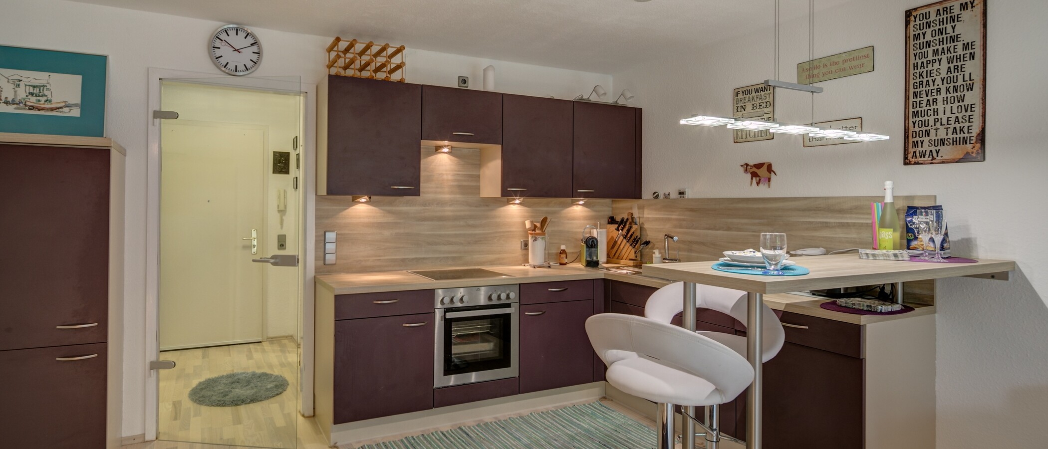 apartamento München Schwabing-Georgenschwaige 03 salón 10584