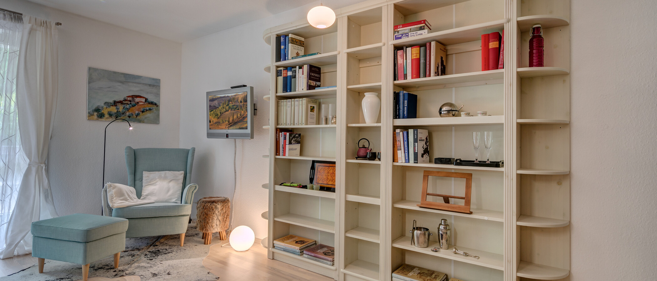 apartamento München Schwabing-Georgenschwaige 05 salón 10584