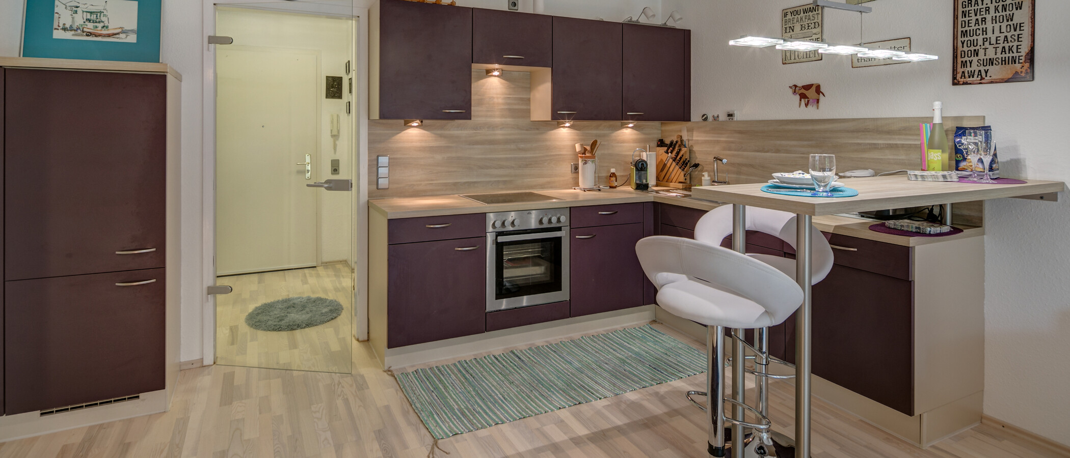 apartamento München Schwabing-Georgenschwaige 02 cocina 10584