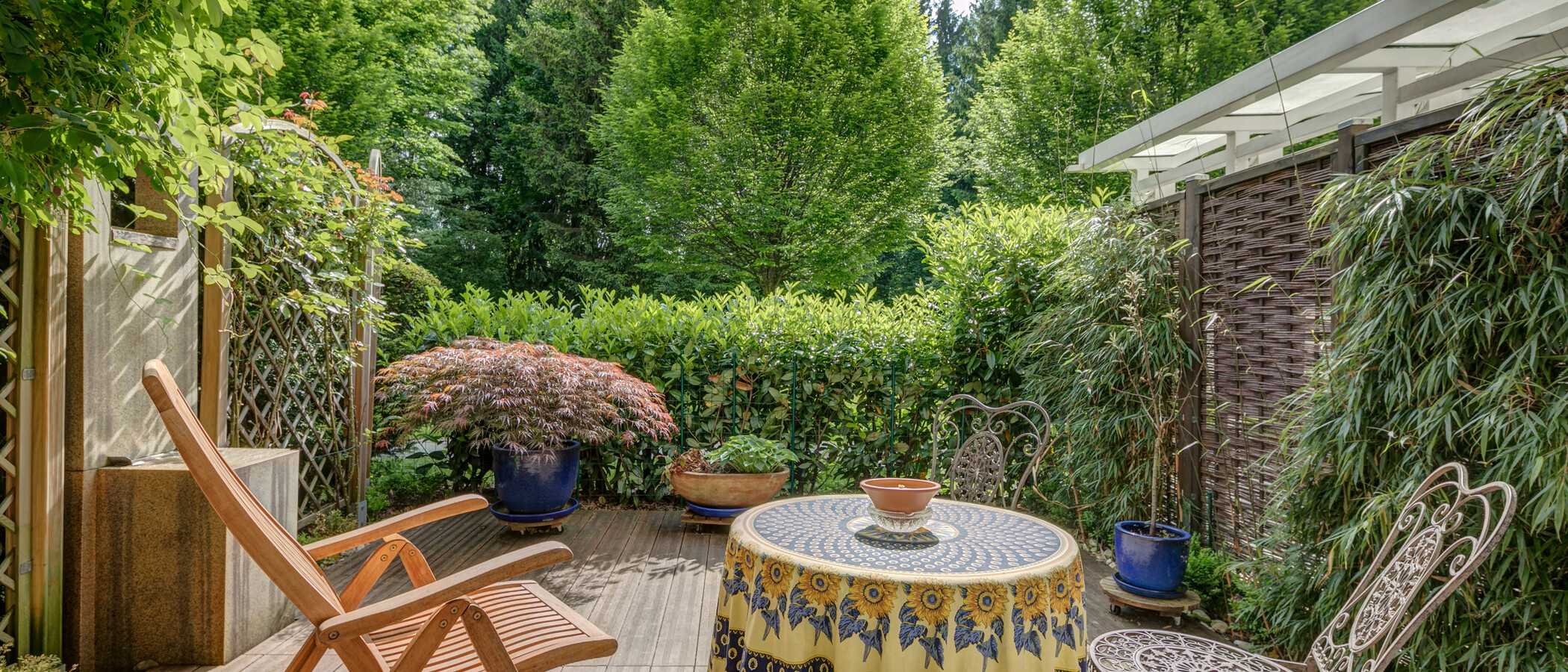 apartamento München Schwabing-Georgenschwaige 01 terraza 10584