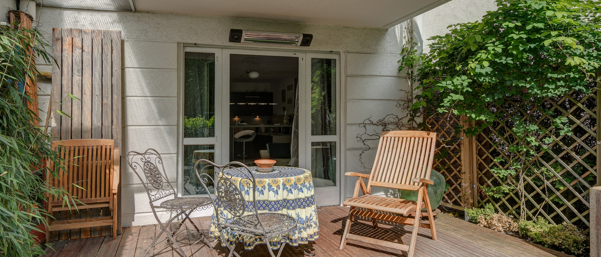 apartamento München Schwabing-Georgenschwaige 03 terraza 10584