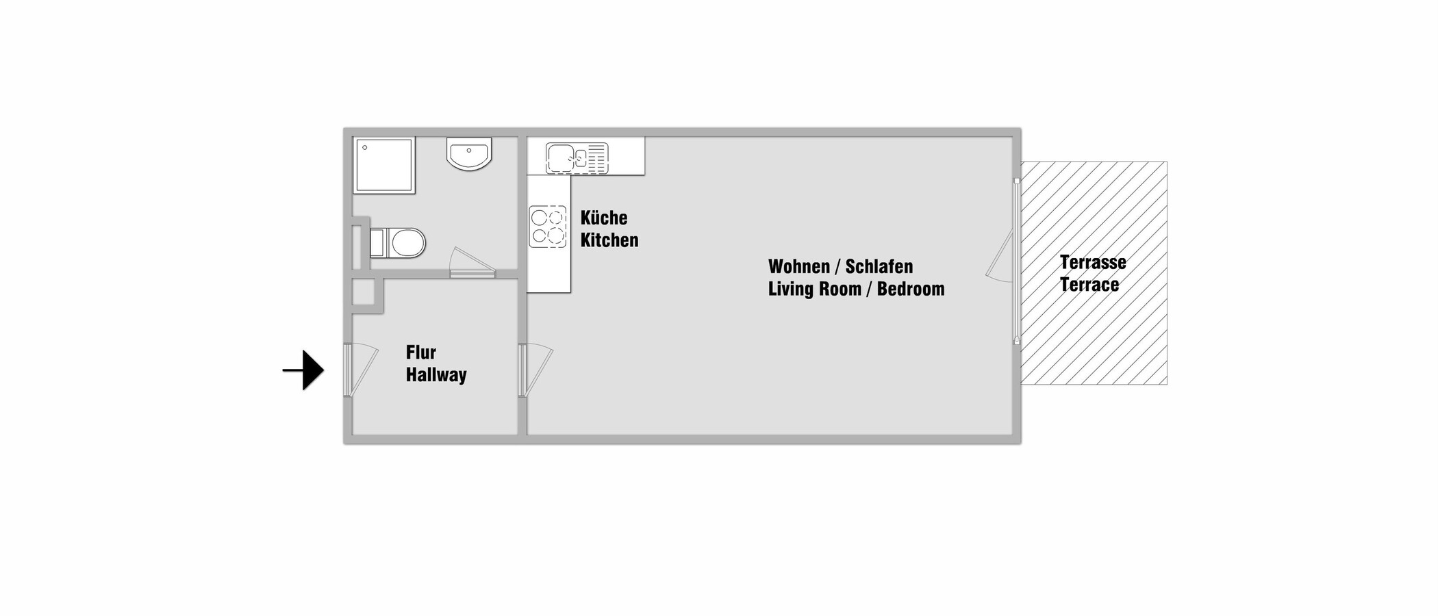 apartamento München Schwabing-Georgenschwaige 01 plano 10584