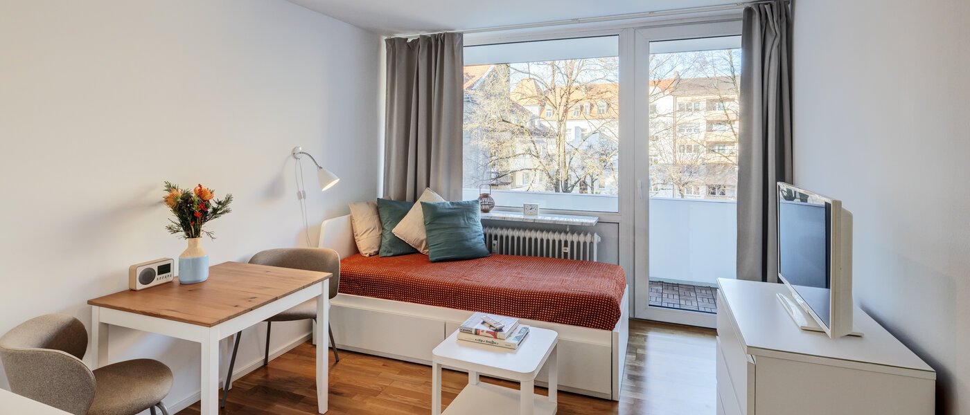 apartamento München Neuhausen 01 zona de día  10591