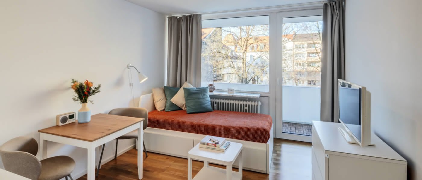 apartamento München Neuhausen 01 zona de día  10591