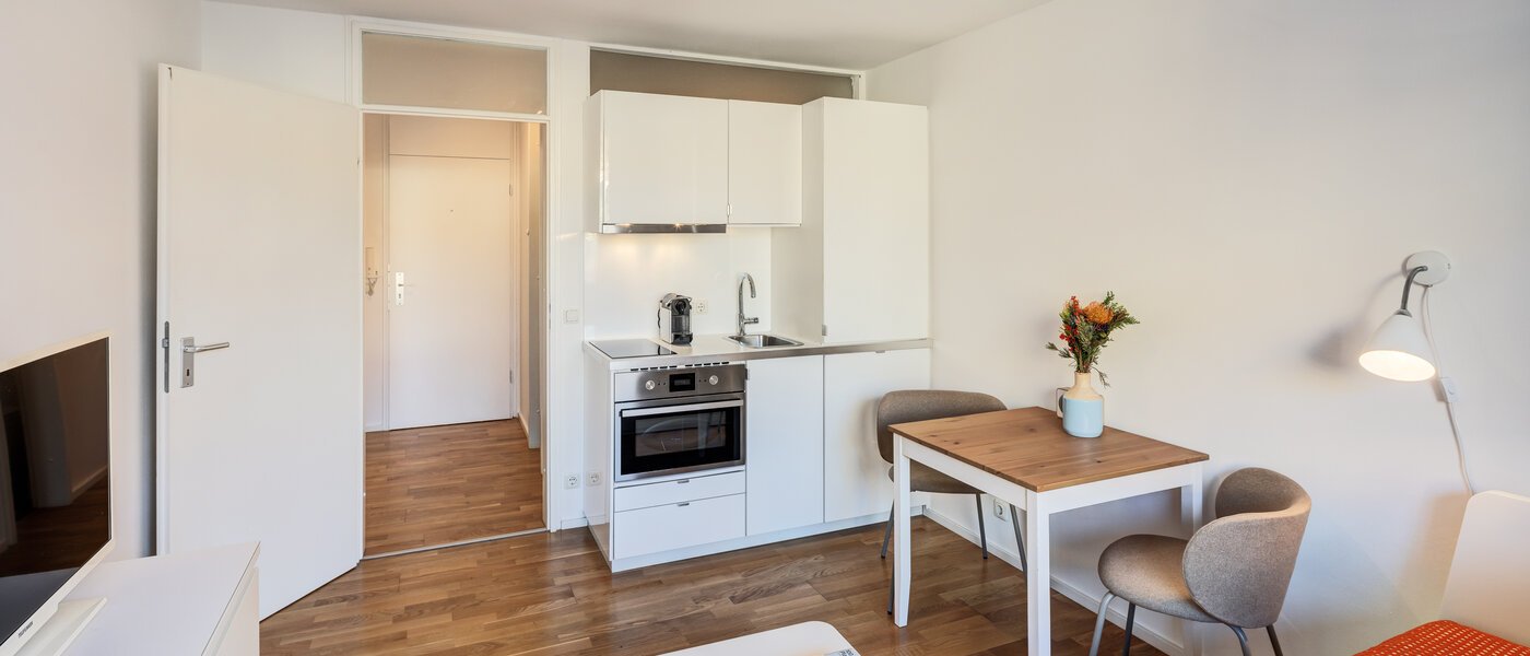 apartamento München Neuhausen 03 zona de día  10591