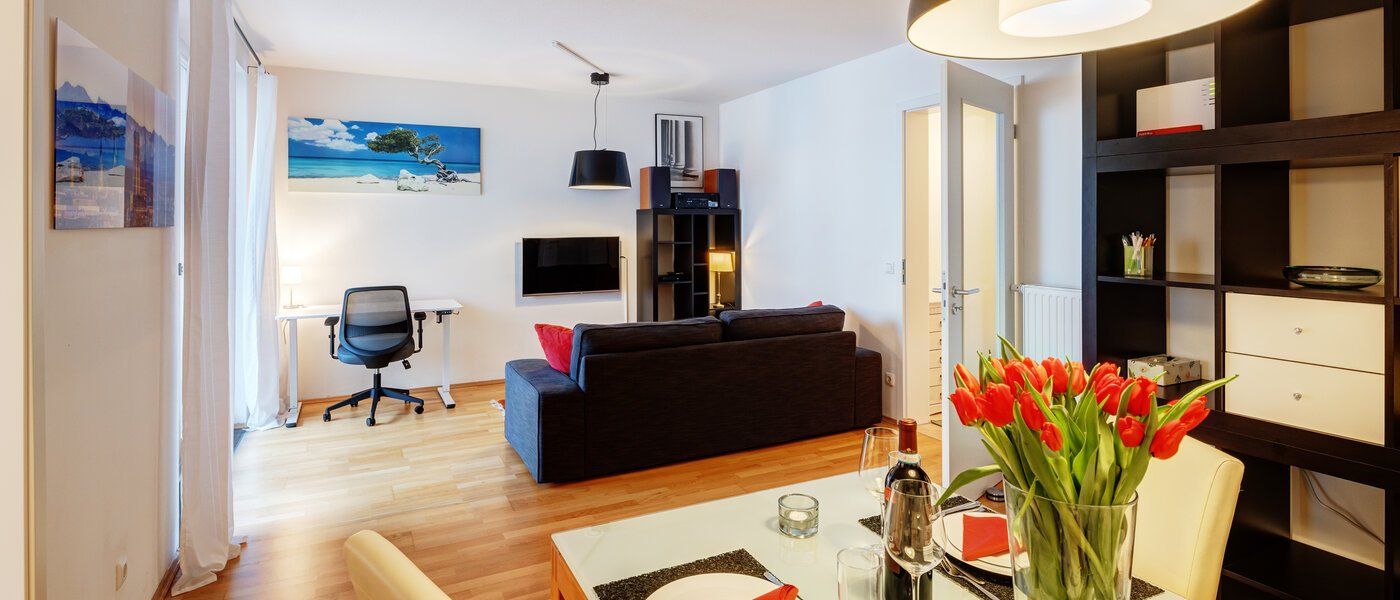 apartamento München Haidhausen 01 zona de día  10593