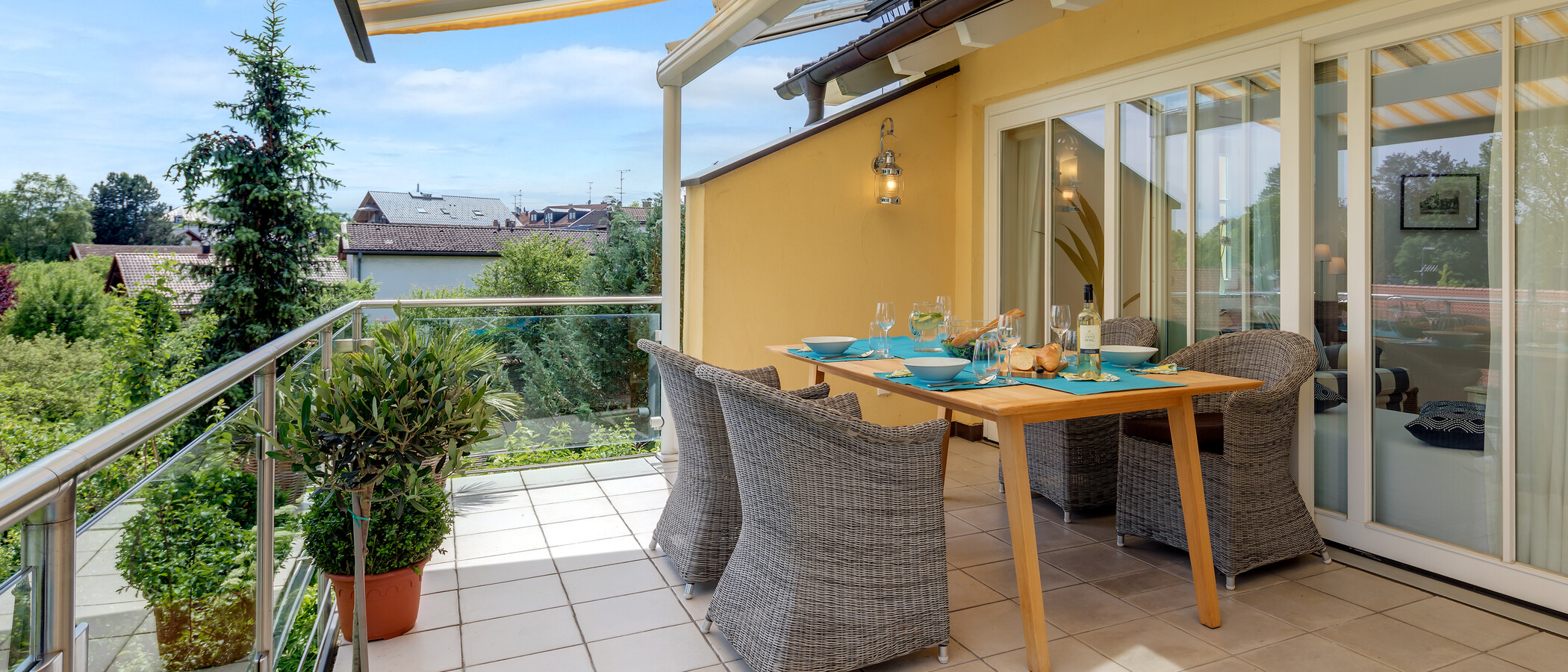 dúplex con galería Tutzing 01 terraza 10604