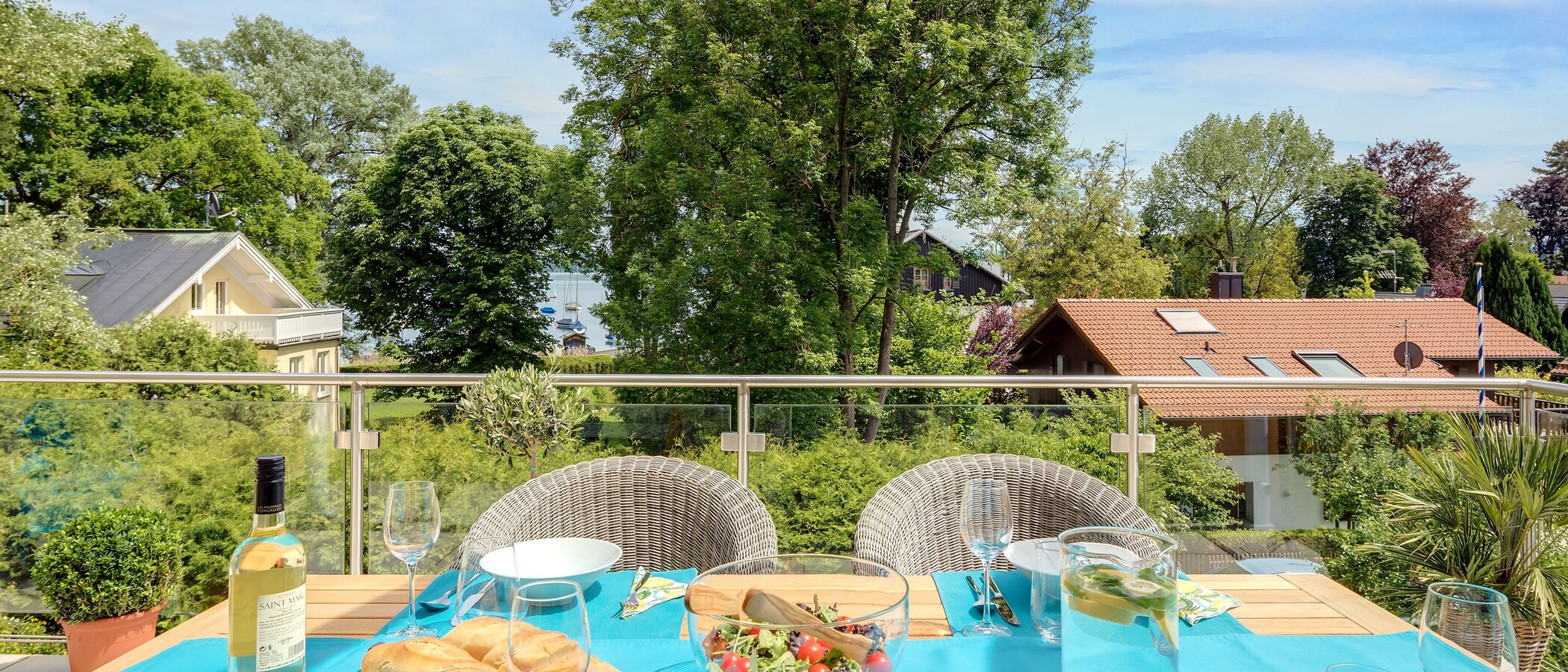 dúplex con galería Tutzing 04 terraza 10604
