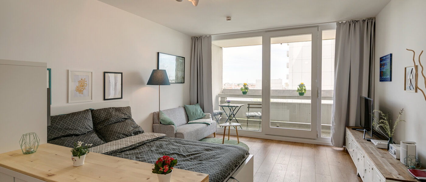 apartamento München Olympiadorf 01 salón 10605