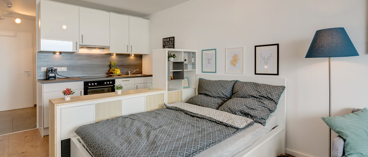 apartamento München Olympiadorf 01 dormitorio 10605