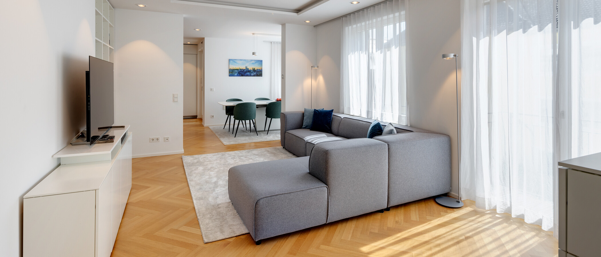 apartamento München Nymphenburg 01 zona de día  10628