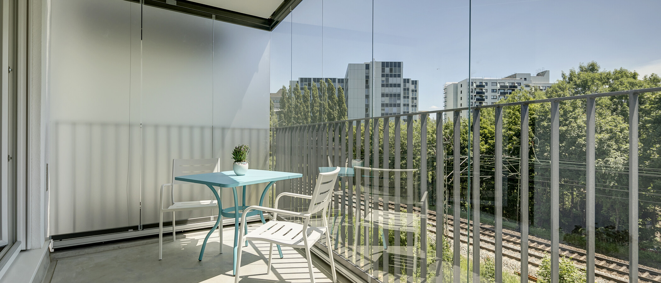 apartamento München Au-Haidhausen 01 balcón 10648