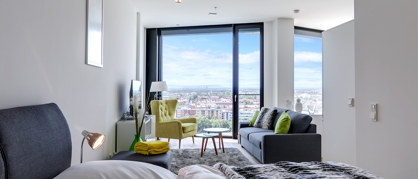 apartamento München Nymphenburg 02 dormitorio 10684