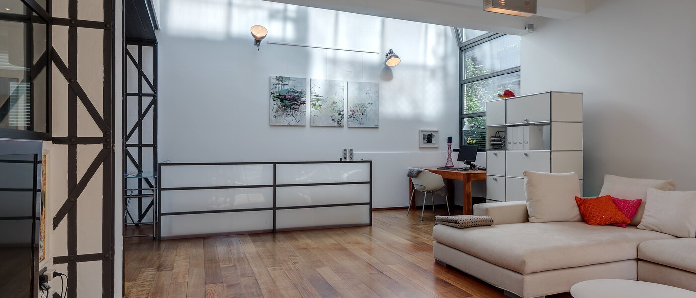 dúplex München Isarvorstadt 04 salón 10712