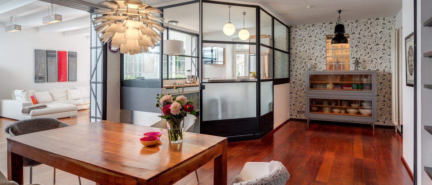 dúplex München Isarvorstadt 01 comedor 10712