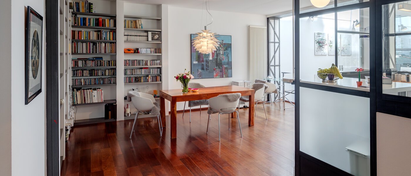 dúplex München Isarvorstadt 04 comedor 10712