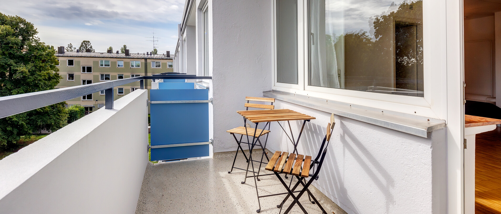 apartamento München Berg am Laim 01 balcón 10726