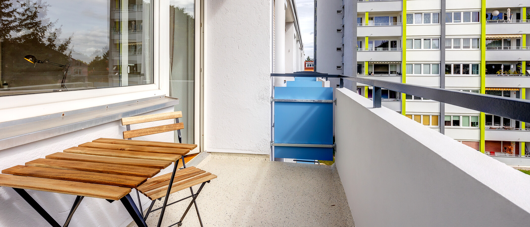 apartamento München Berg am Laim 02 balcón 10726
