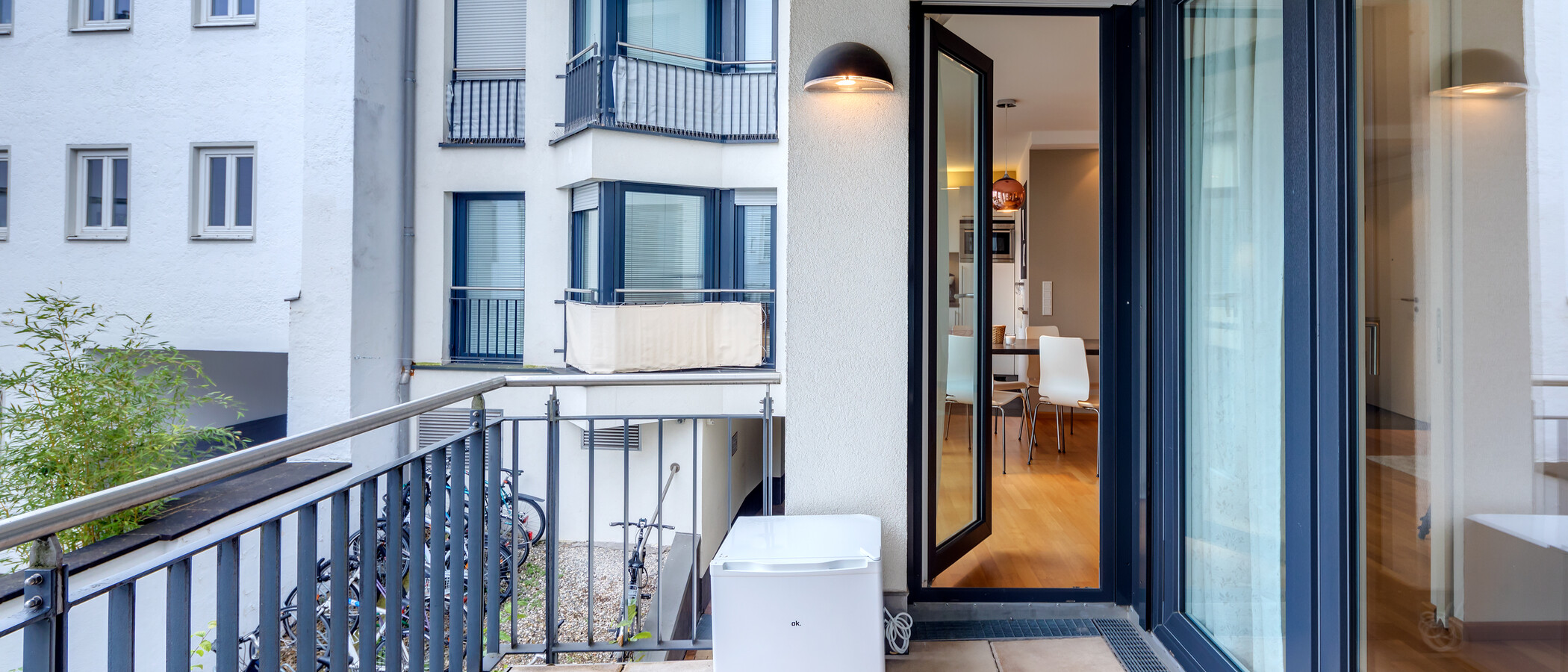 apartamento München Maxvorstadt 02 balcón 10752