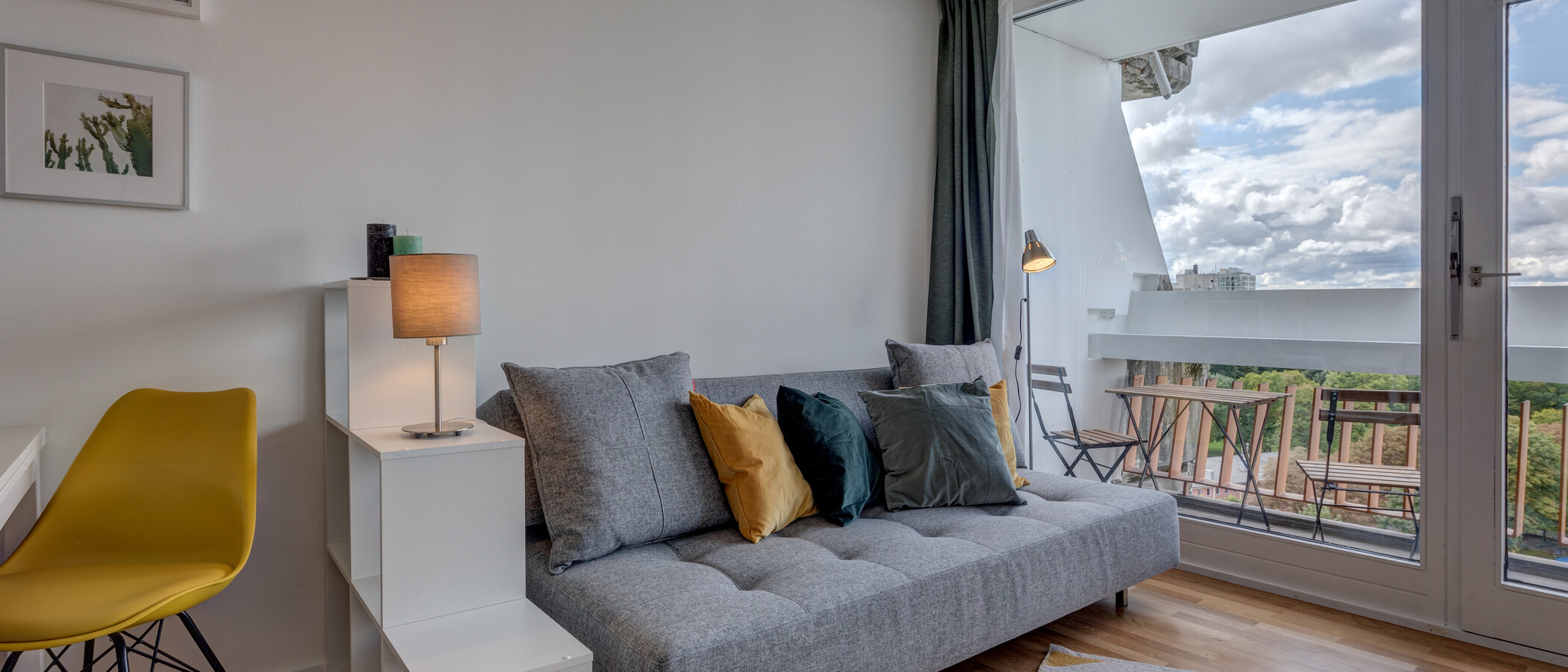 apartamento München Schwabing-Nord (zw. Leopoldstraße & Englischen Garten) 02 salón 10753