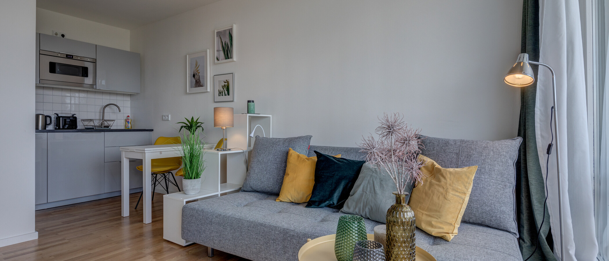 apartamento München Schwabing-Nord (zw. Leopoldstraße & Englischen Garten) 03 salón 10753