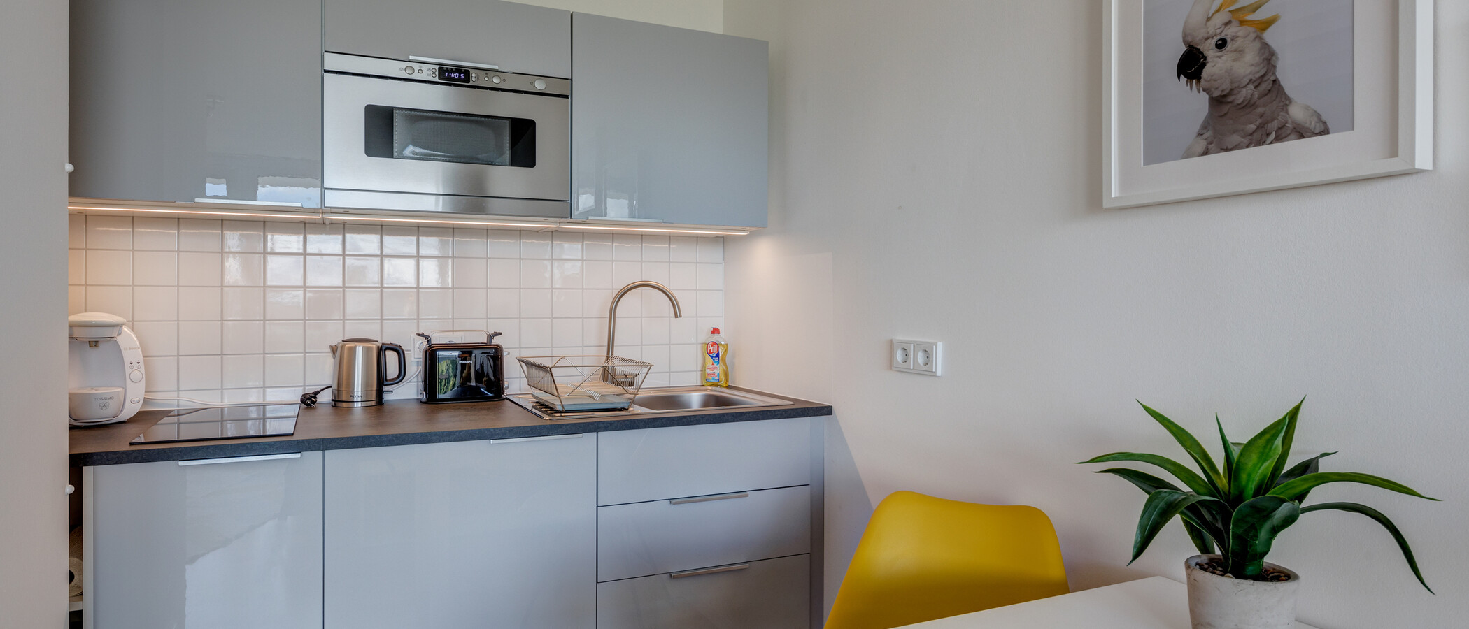 apartamento München Schwabing-Nord (zw. Leopoldstraße & Englischen Garten) 01 cocina 10753