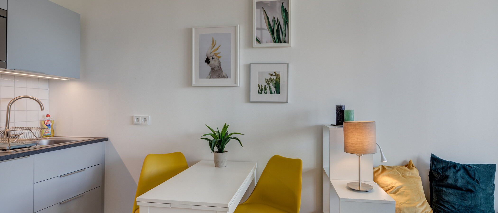 apartamento München Schwabing-Nord (zw. Leopoldstraße & Englischen Garten) 02 cocina 10753