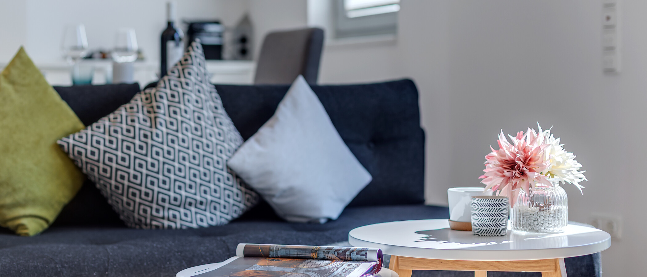 apartamento München Messestadt Riem 03 salón 10766