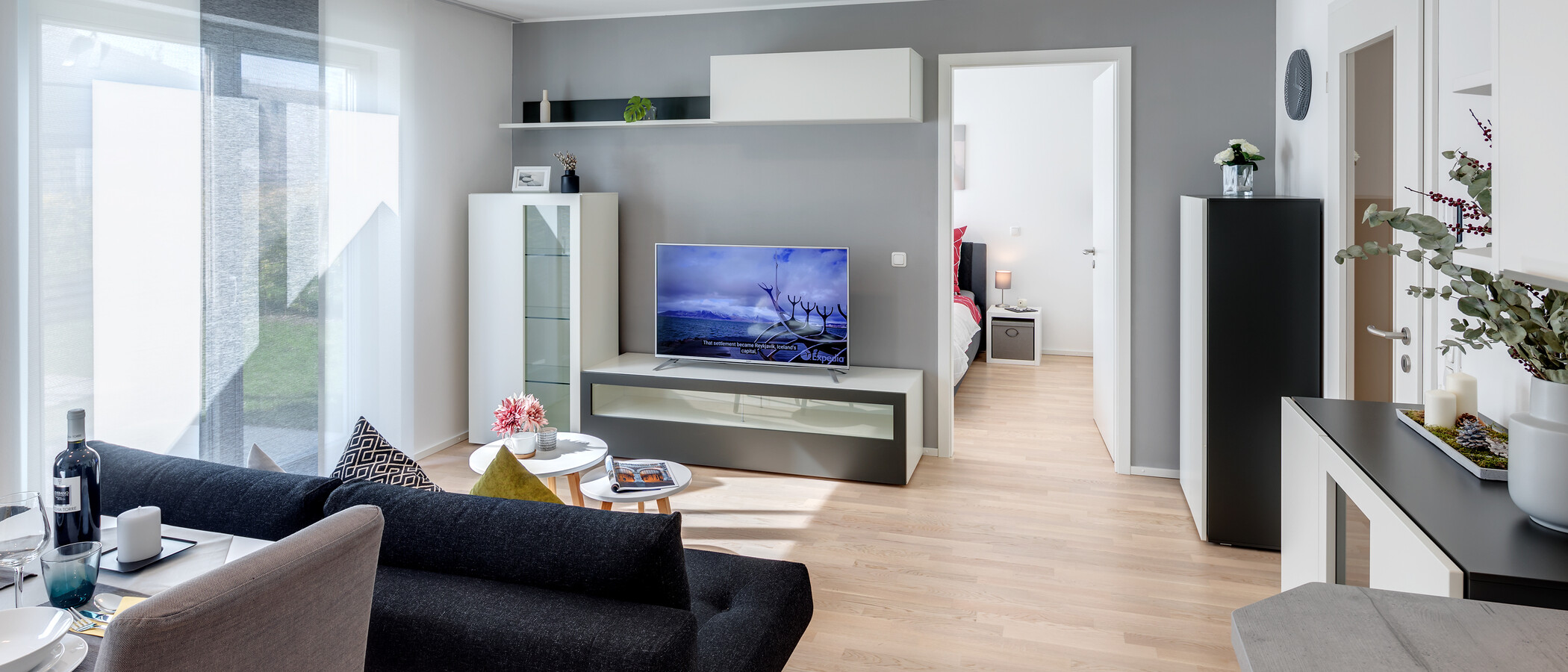 apartamento München Messestadt Riem 04 salón 10766