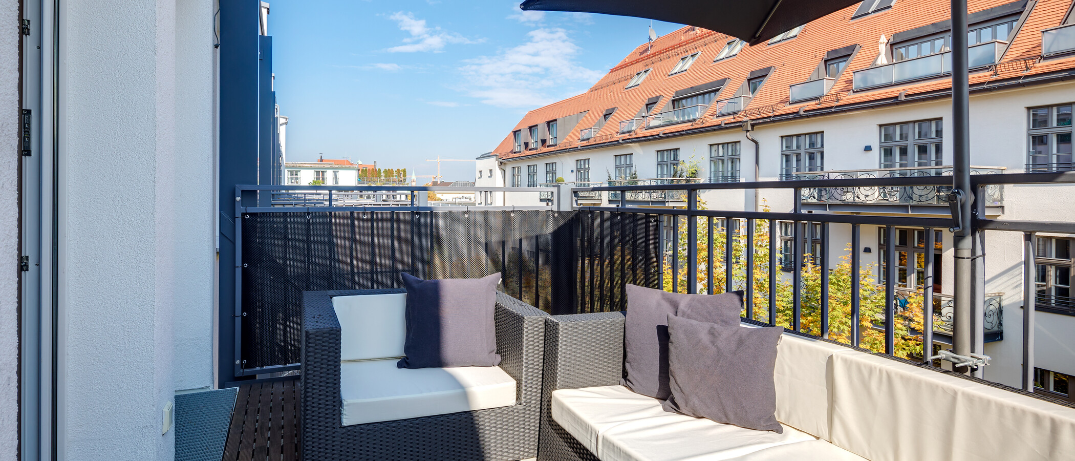 apartamento München Isarvorstadt 03 balcón 10770