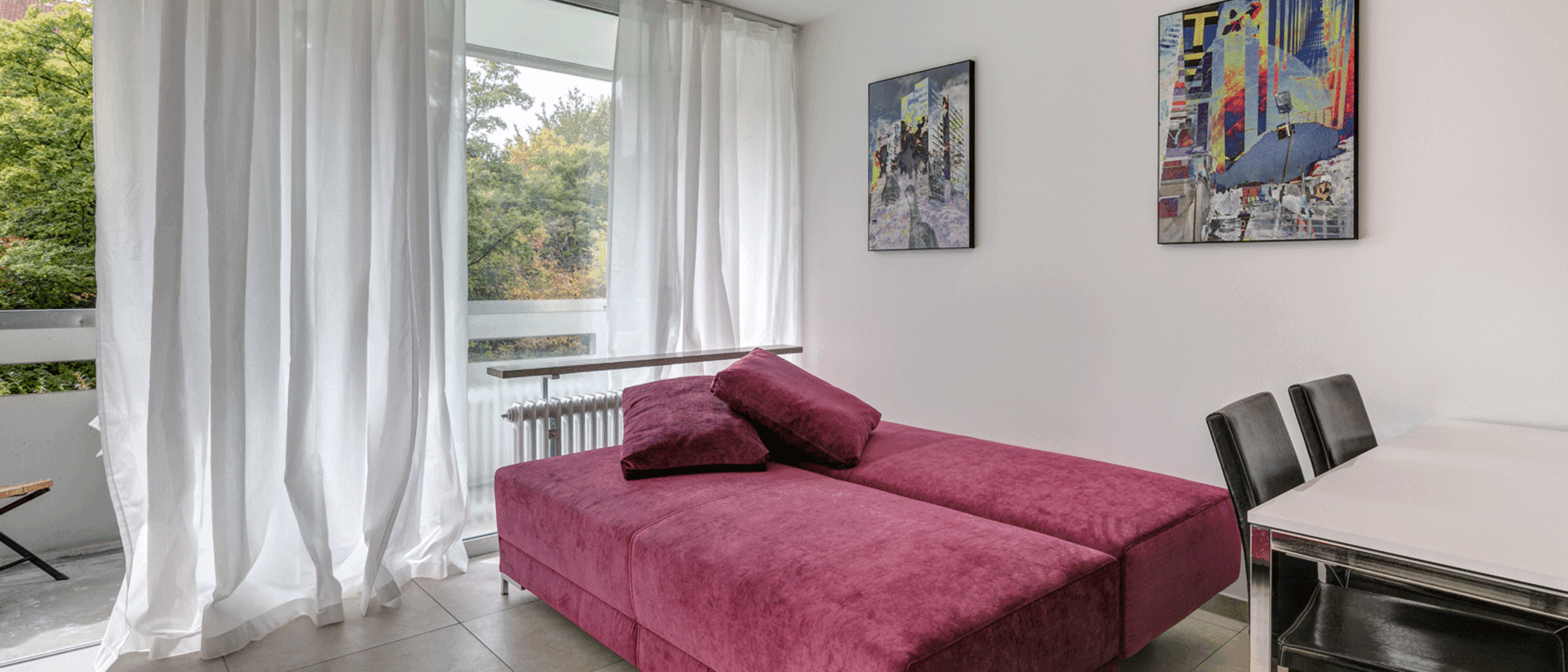 apartamento München Neuhausen 02 salón 10774