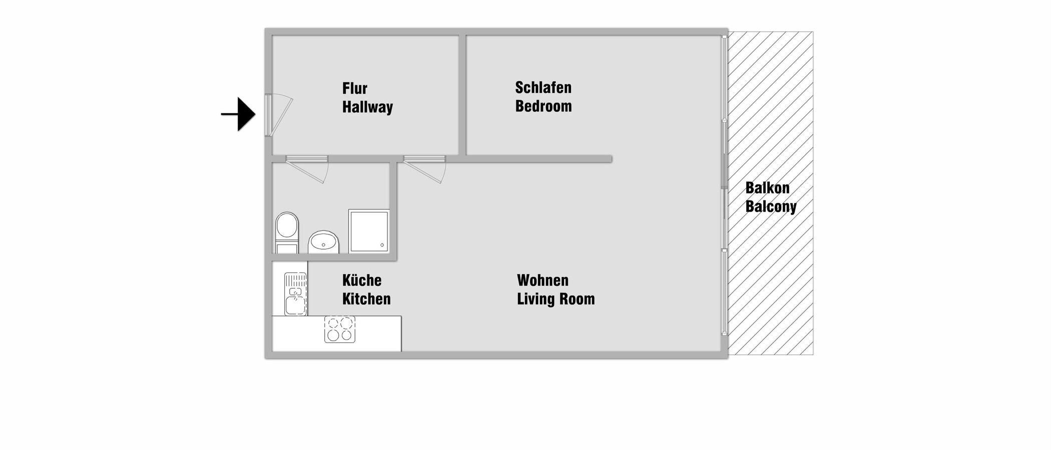 apartamento München Neuhausen 01 plano 10774