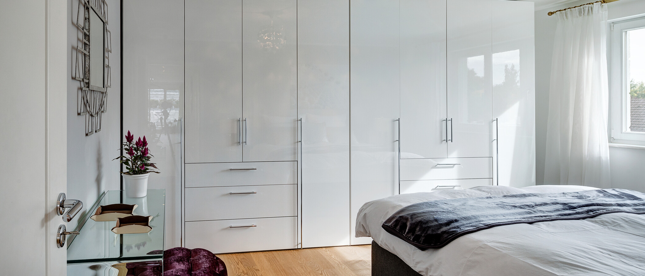 ático con terraza München Bogenhausen 03 dormitorio 10781