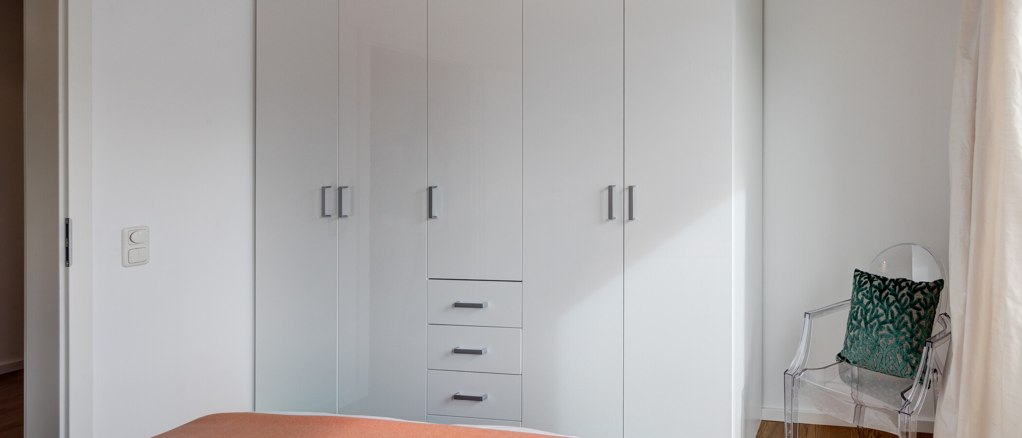ático con terraza München Bogenhausen 04 2. dormitorio 10781