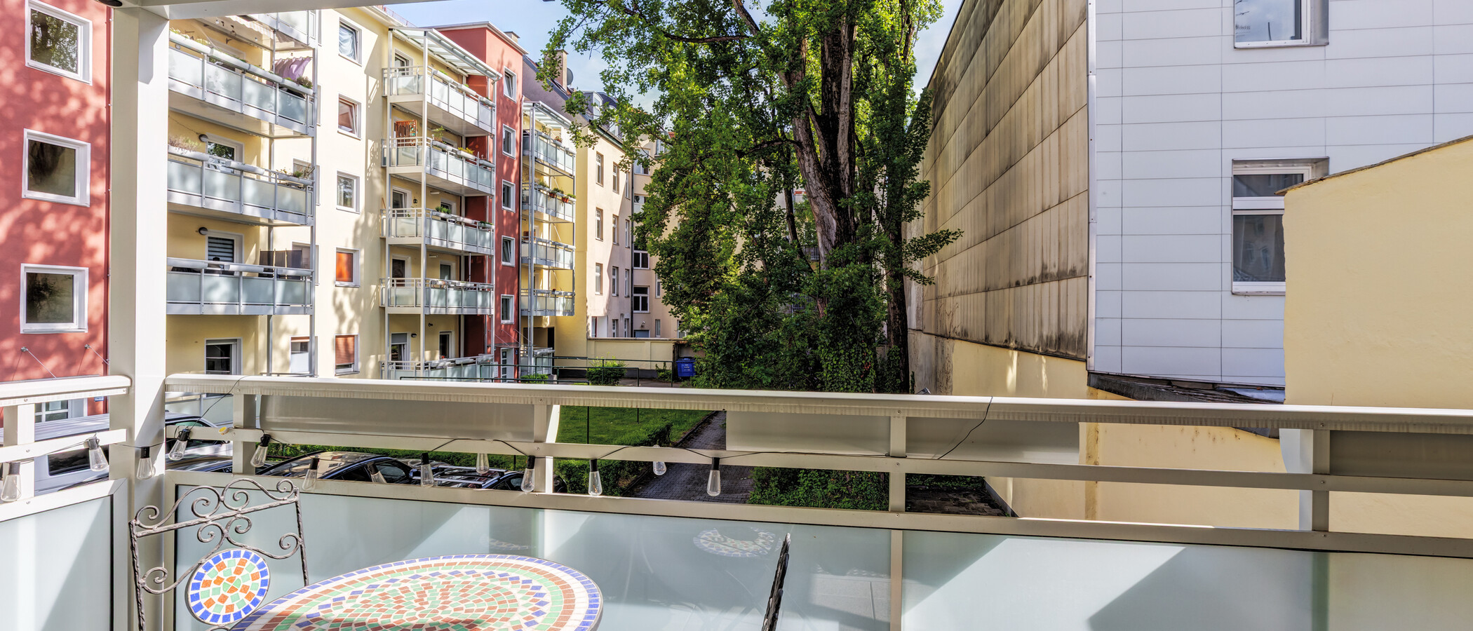 apartamento München Schwanthalerhöhe 02 balcón 10788