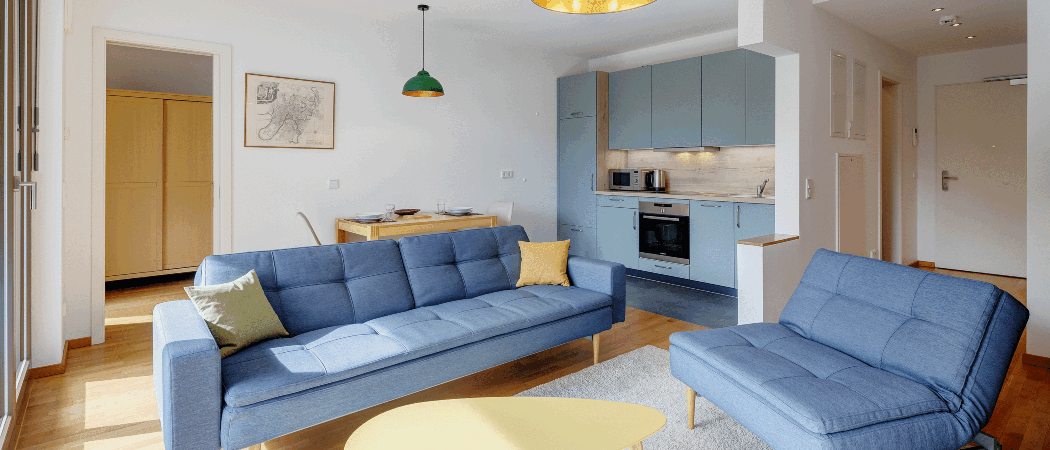 apartamento München Schwabing - Domagkpark 02 zona de día  10791