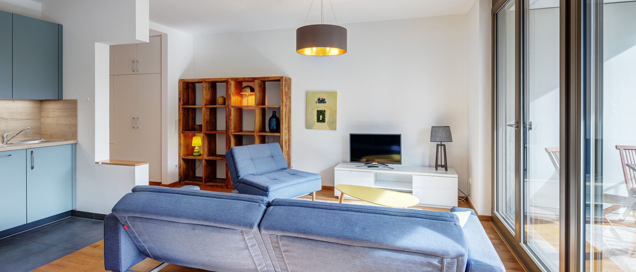 apartamento München Schwabing - Domagkpark 04 zona de día  10791